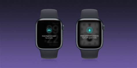 watchOS 9 changes how to turn off water lock and sleep mode  .